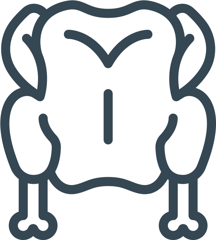 00 Am To - Turkey Meat Clipart (800x832), Png Download