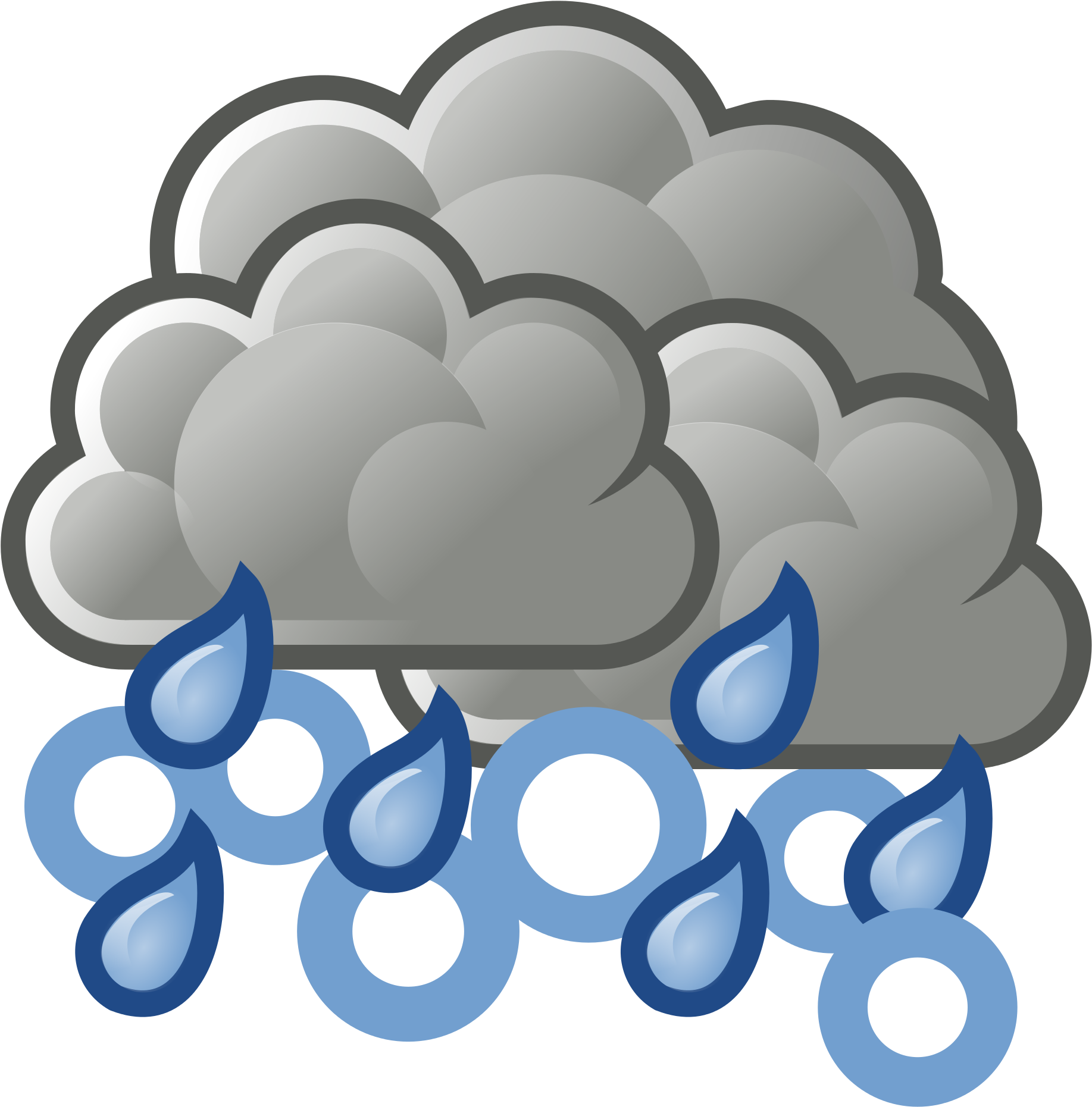 File Weather Svg Wikimedia Commons Open - Weather Storm Clipart (2000x2000), Png Download
