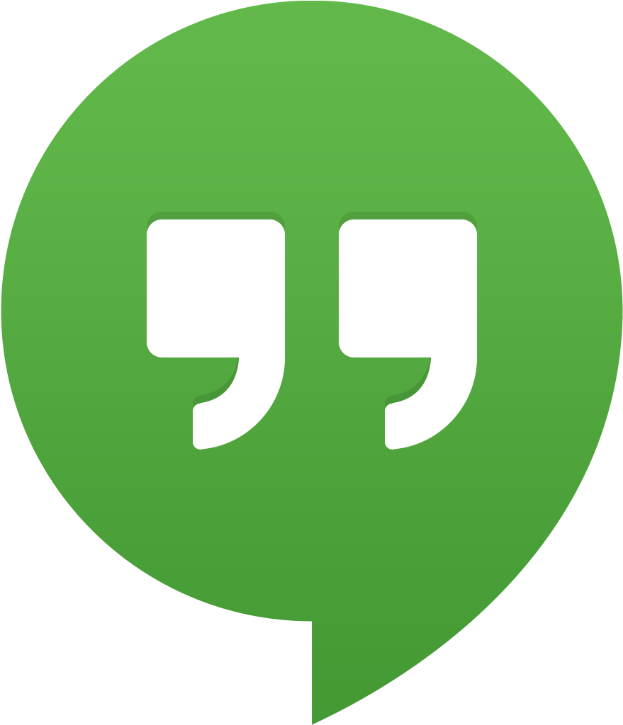 A Fifth And Final Tool To Help Improve Fluency Is Google - Google Hangouts Logo Clipart (1024x1024), Png Download
