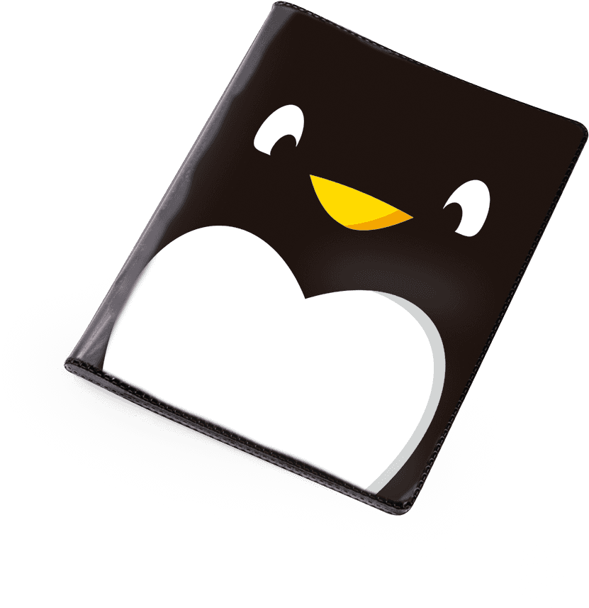Porta Documentos Pinguim - Door Clipart (1000x1000), Png Download