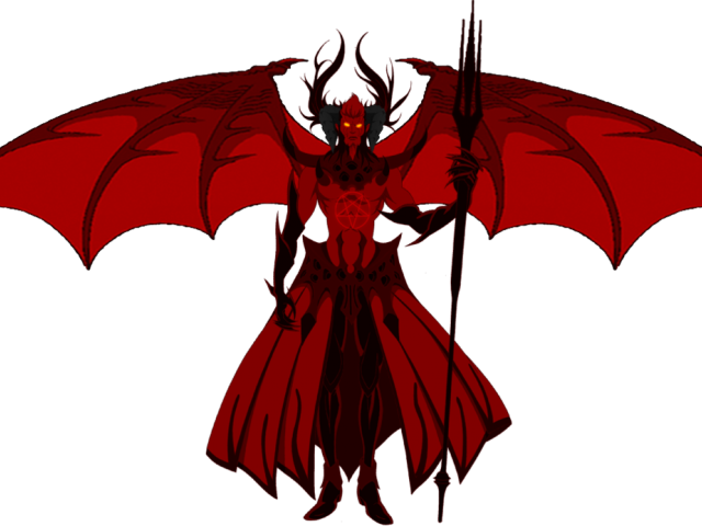 Devil Clipart Wings - Shingeki Bahamut Genesis Lucifer - Png Download (640x480), Png Download