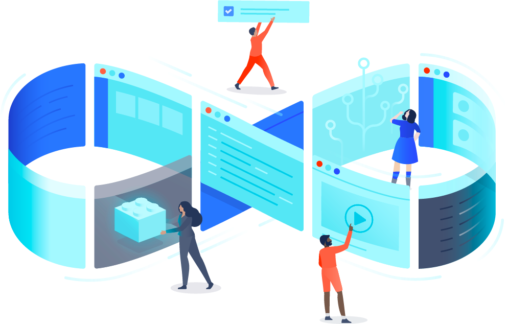 Collaboration Clipart Building Block - Confluence - Png Download (992x634), Png Download