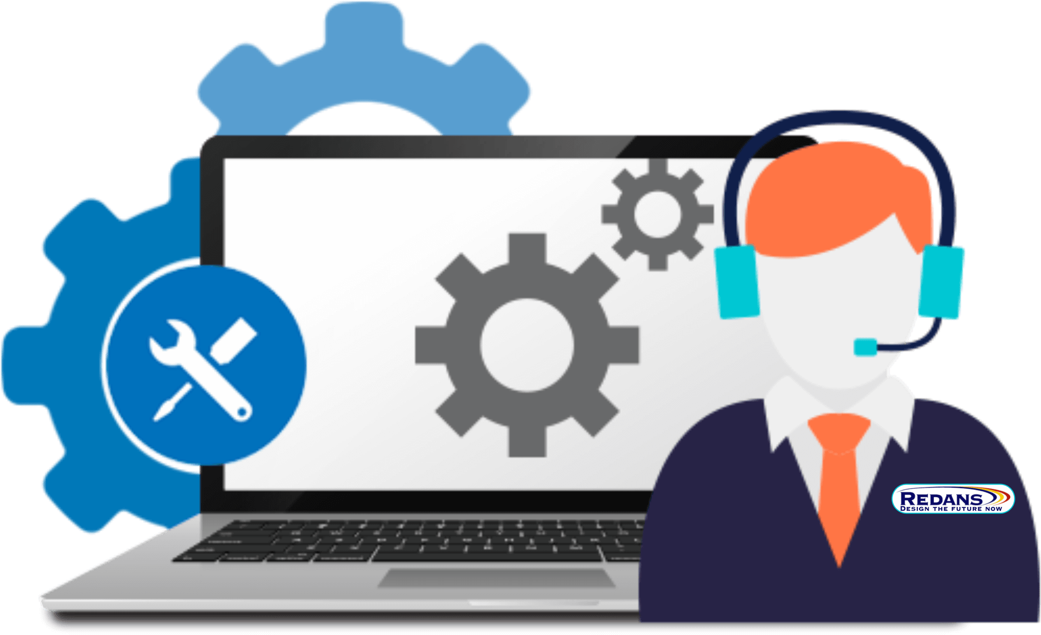 Tech Clipart Customer Support - Soporte Tecnico - Png Download (640x480), Png Download