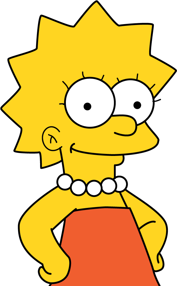 Bart Simpson Clipart Simpson Family - Lisa Simpson - Png Download (800x1000), Png Download