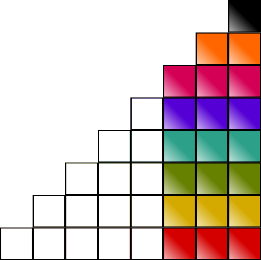 Stairs Svg Vector File Vector Clip Art Svg Clipartsfree - Clip Art - Png Download (900x899), Png Download