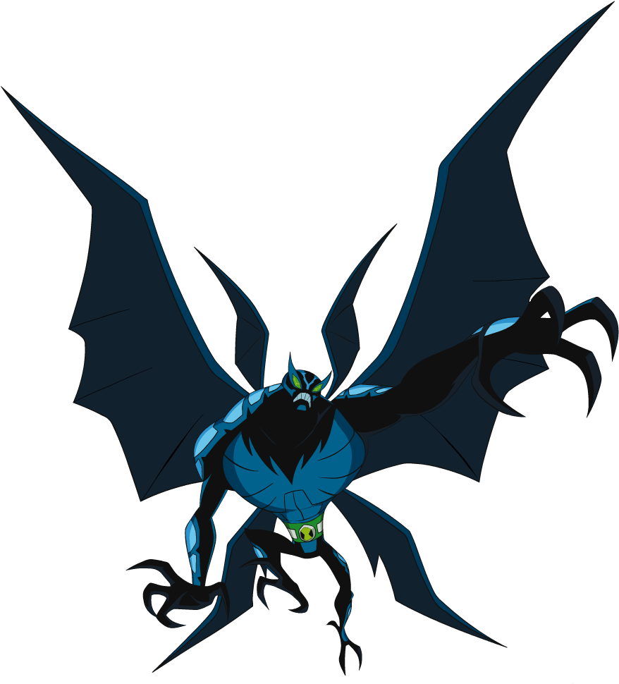 Ben 10 Clip Art - Ben 10 Omniverse Big Chill - Png Download (956x997), Png Download