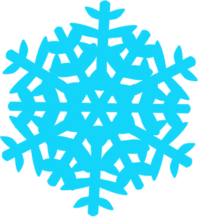 All About Snowflakes Plus Free Coloring Pages/templates, - Snowflake Clipart (650x712), Png Download
