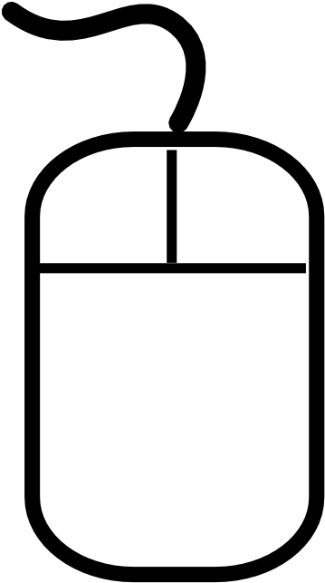 Mouse Computer Clipart - Computer Mouse Clip Art - Png Download (800x1438), Png Download