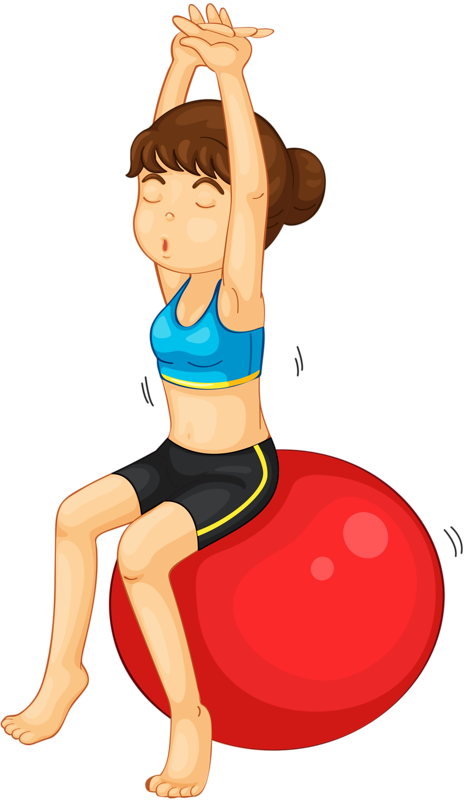 Фотки Yoga For Kids, Kids Sports, Cartoon Picture, - Fitness Girl Clipart (465x800), Png Download