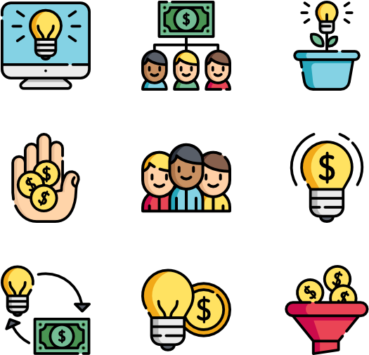 Crowdfunding - British Icon Clipart (600x564), Png Download