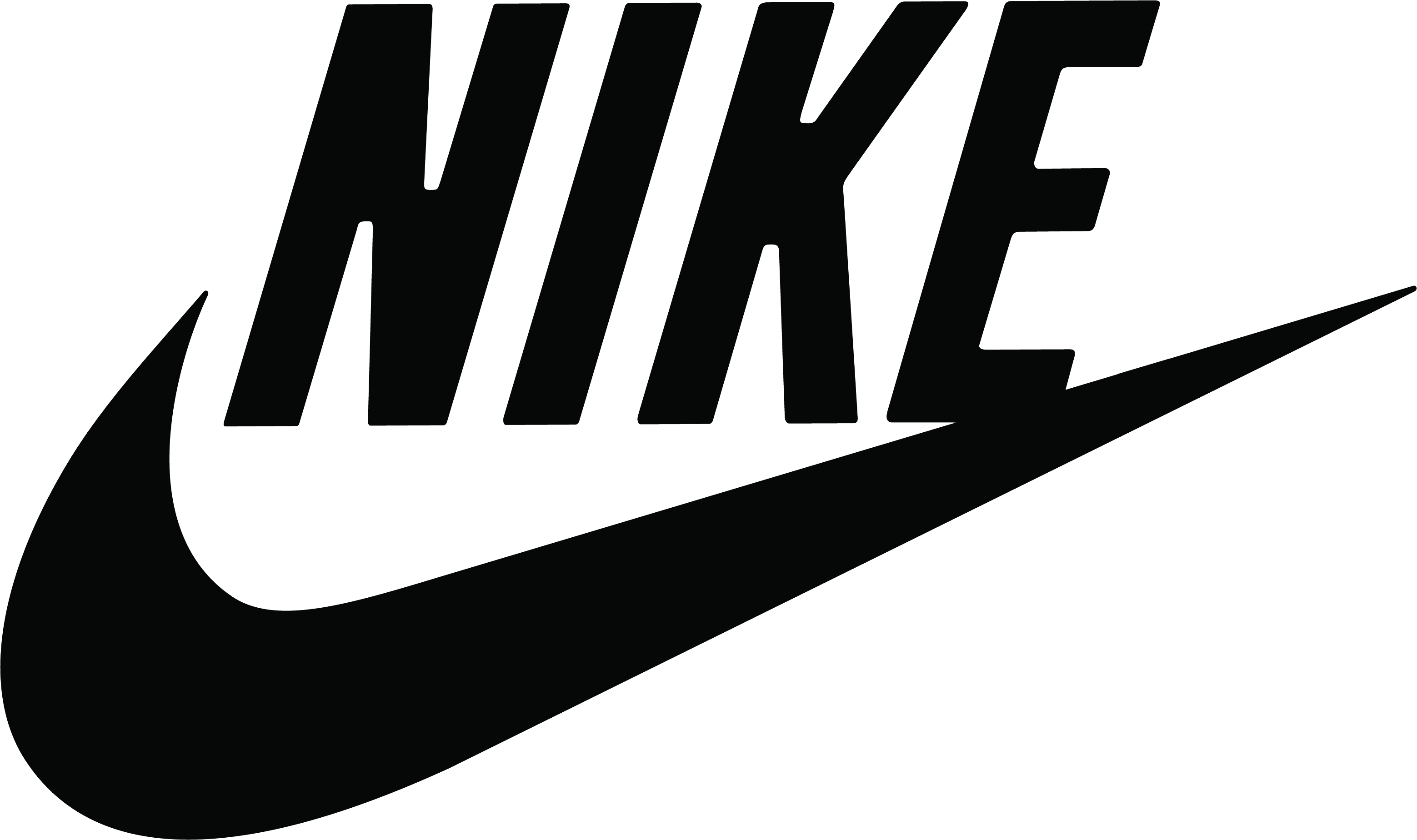 Nike Logo Png Clipart (3117x1848), Png Download