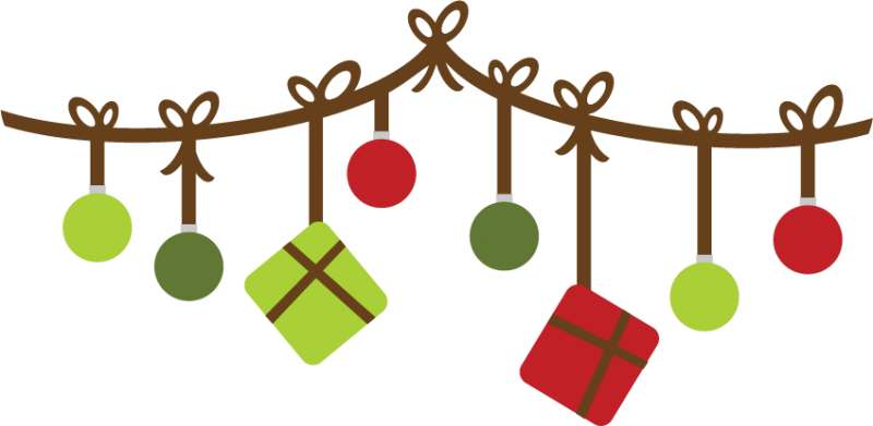 Christmas Banner Clipart 3 - Png Download (800x391), Png Download