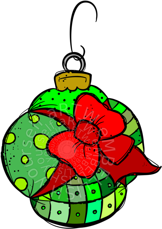 Fun Christmas Friends Ornaments Created By Rz Alexander, Clipart (576x810), Png Download