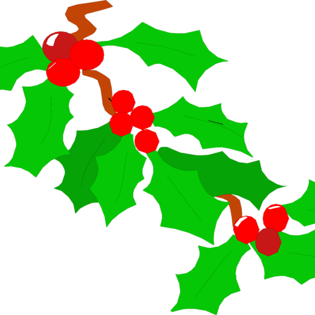 Holly Images Free Holly Free Stock Photo Illustration - Holly Bush No Background Clipart - Png Download (1024x1024), Png Download