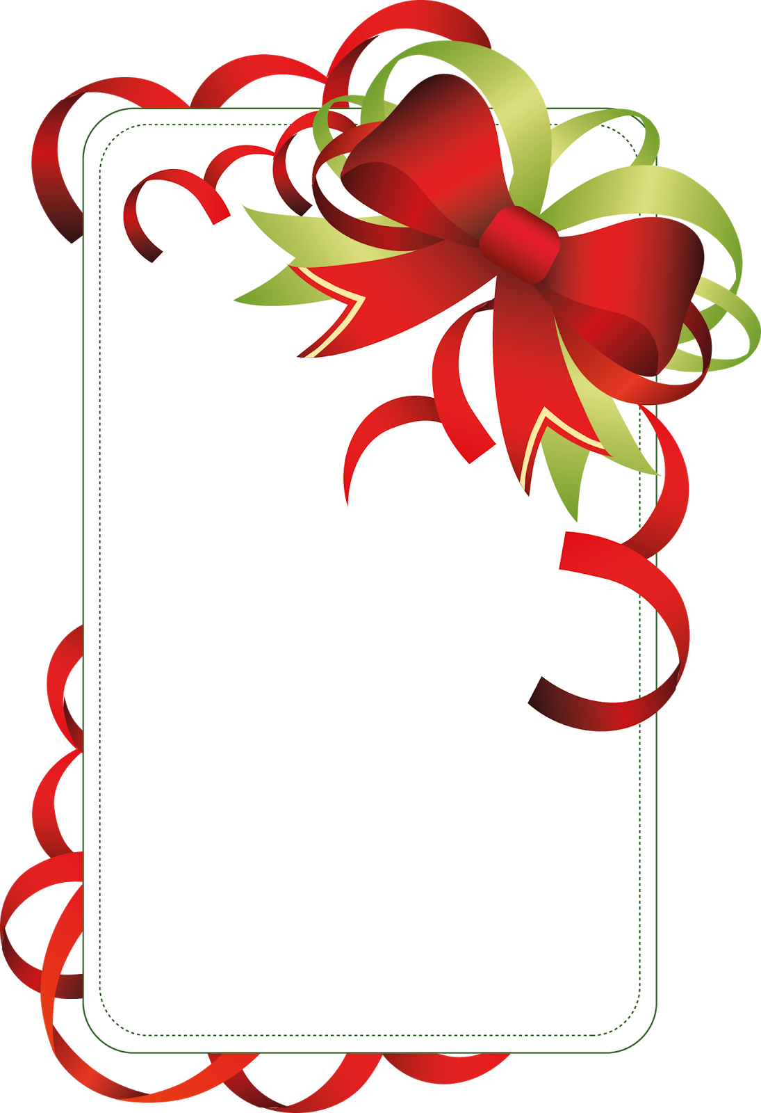 Christmas Boarders, Christmas Background, Christmas - Free Christmas Clip Arts Borders - Png Download (1095x1600), Png Download