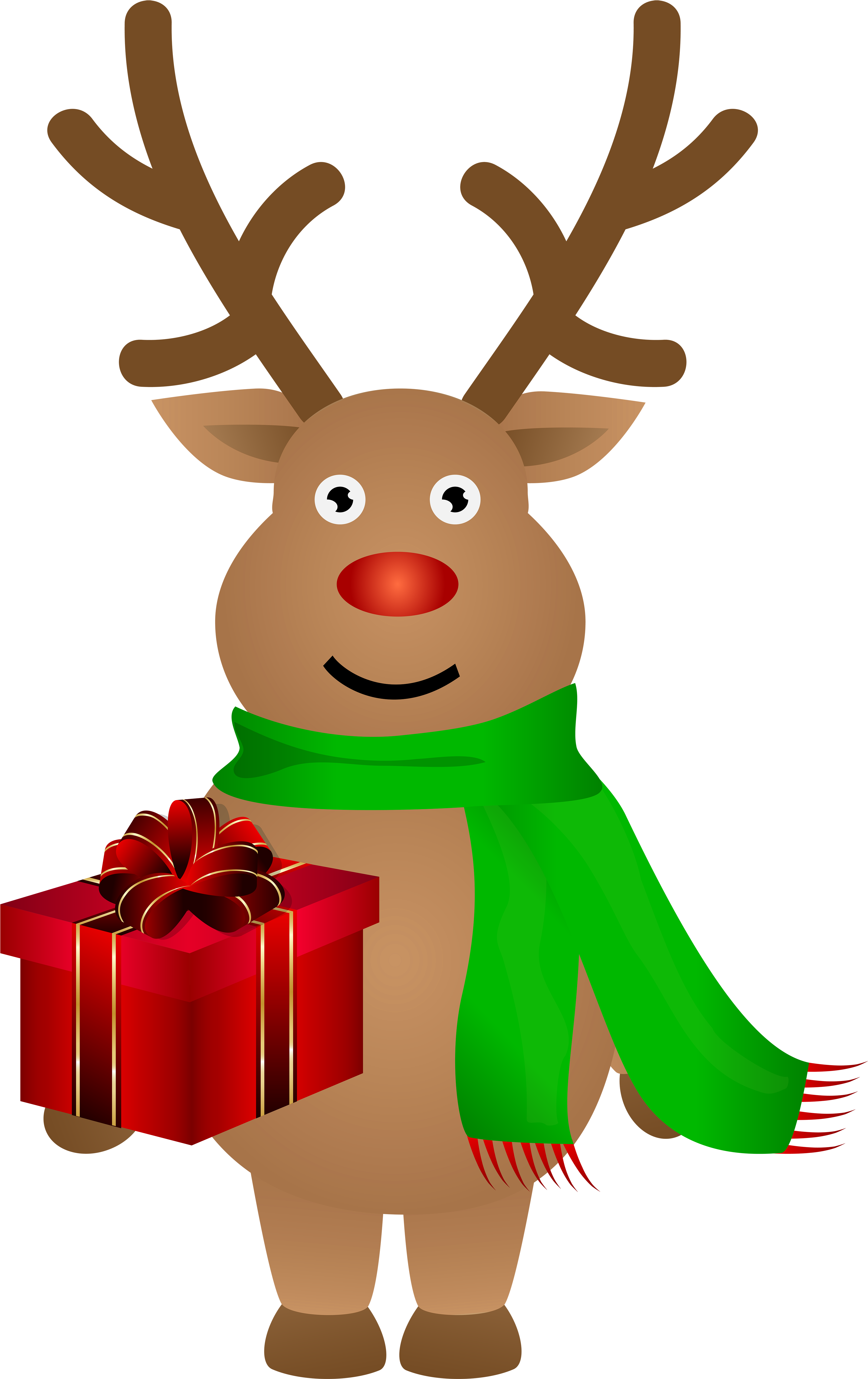 Reindeer Png Transparent Clipart (3881x6000), Png Download