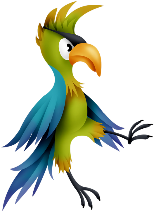 Clipart Birds Christmas - Clip Art - Png Download (592x800), Png Download