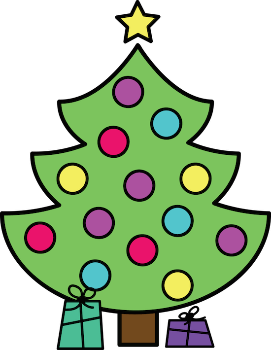 Christmas Tree Freebie By Gradeonederful Com Cute - Clip Art - Png Download (550x710), Png Download