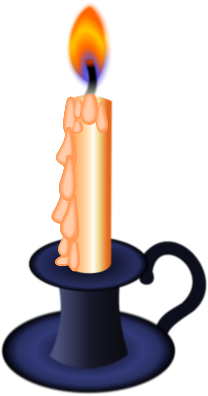 Clip Arts Related To - Clipart Picture Of Candle - Png Download (421x800), Png Download