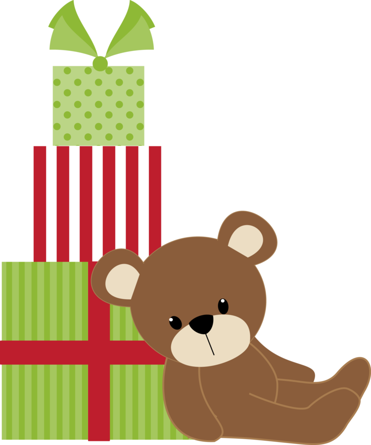Minus Christmas Images Clip Art, Christmas Clipart, - Baby Shower Bear Png Transparent Png (750x900), Png Download