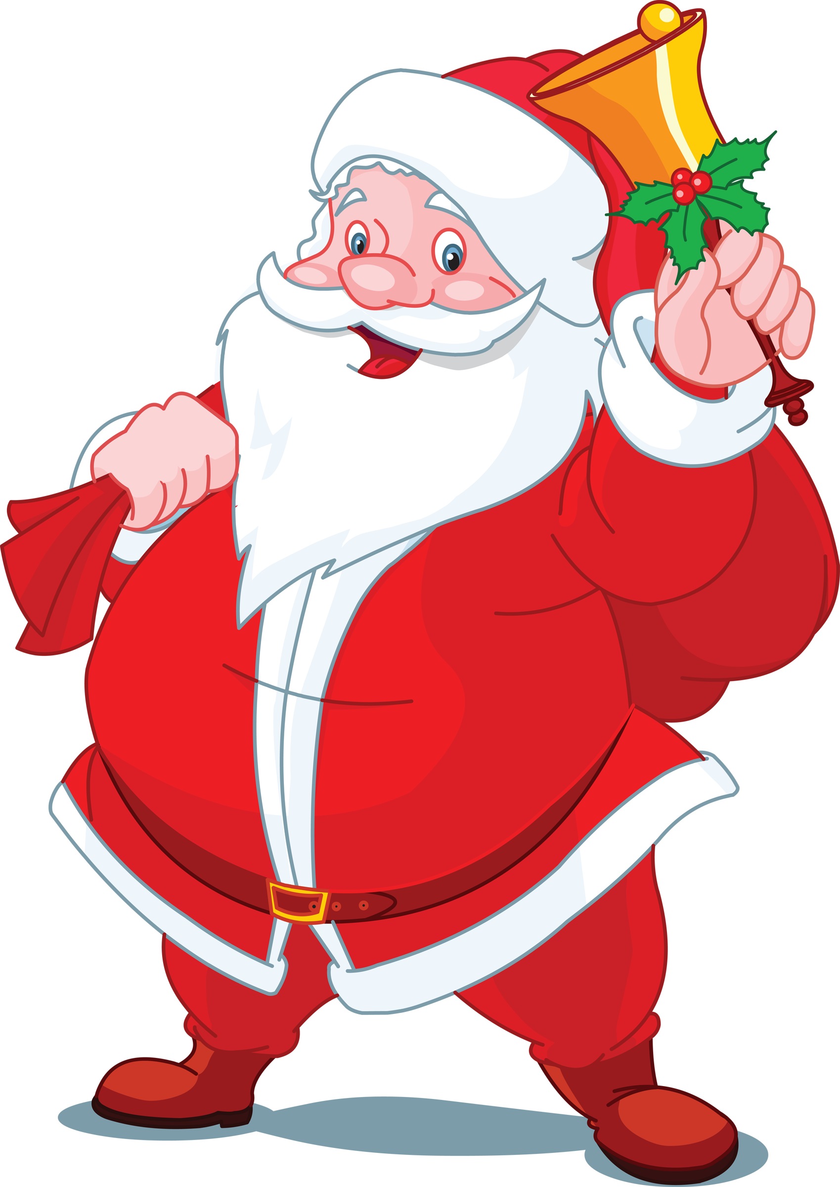 Santa Claus Png - Simple Pictures Of Santa Claus Clipart (1699x2400), Png Download
