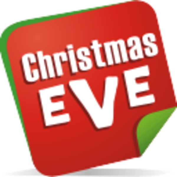 Free Download Free Clip Art Christmas Eve Clipart Christmas - Merry Christmas Eve Clipart - Png Download (600x600), Png Download