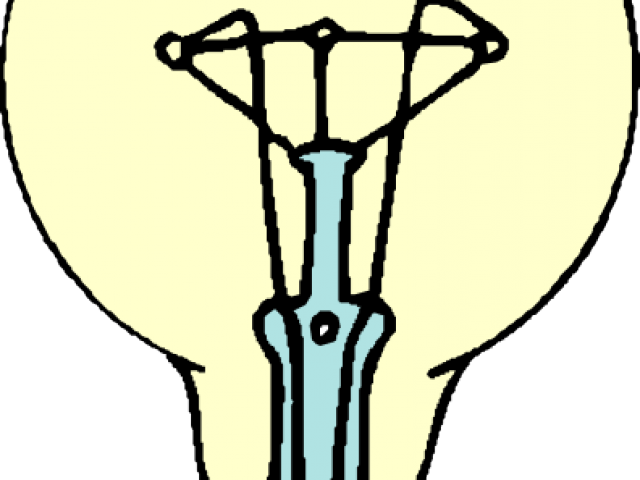 Light Bulb Clipart Holiday - Diagram Of Electric Bulb - Png Download (640x480), Png Download
