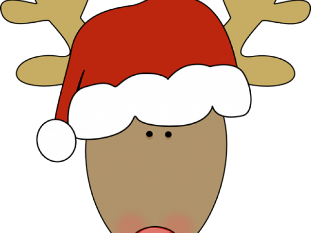 Holiday Clipart Reindeer - Clip Art Reindeer - Png Download (640x480), Png Download