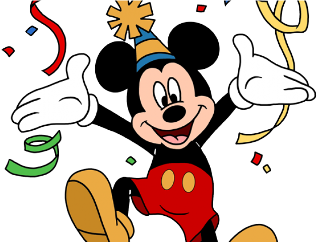 Gift Clipart Mickey Mouse - Mickey Mouse Birthday - Png Download (640x480), Png Download