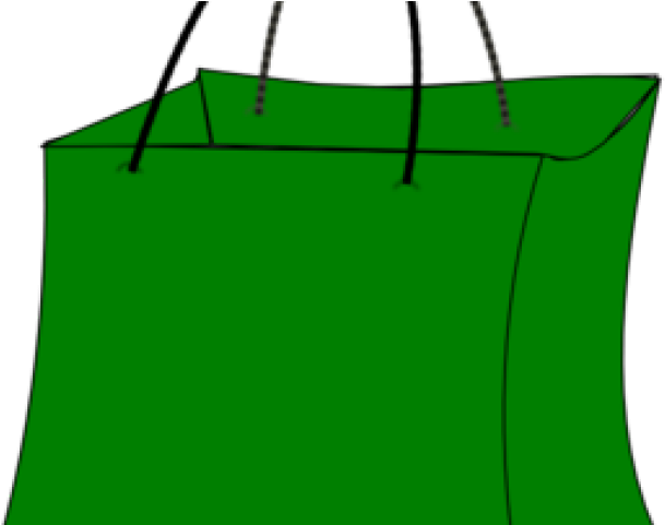 Gift Clipart Green - Santa Gift Bag - Png Download (640x480), Png Download