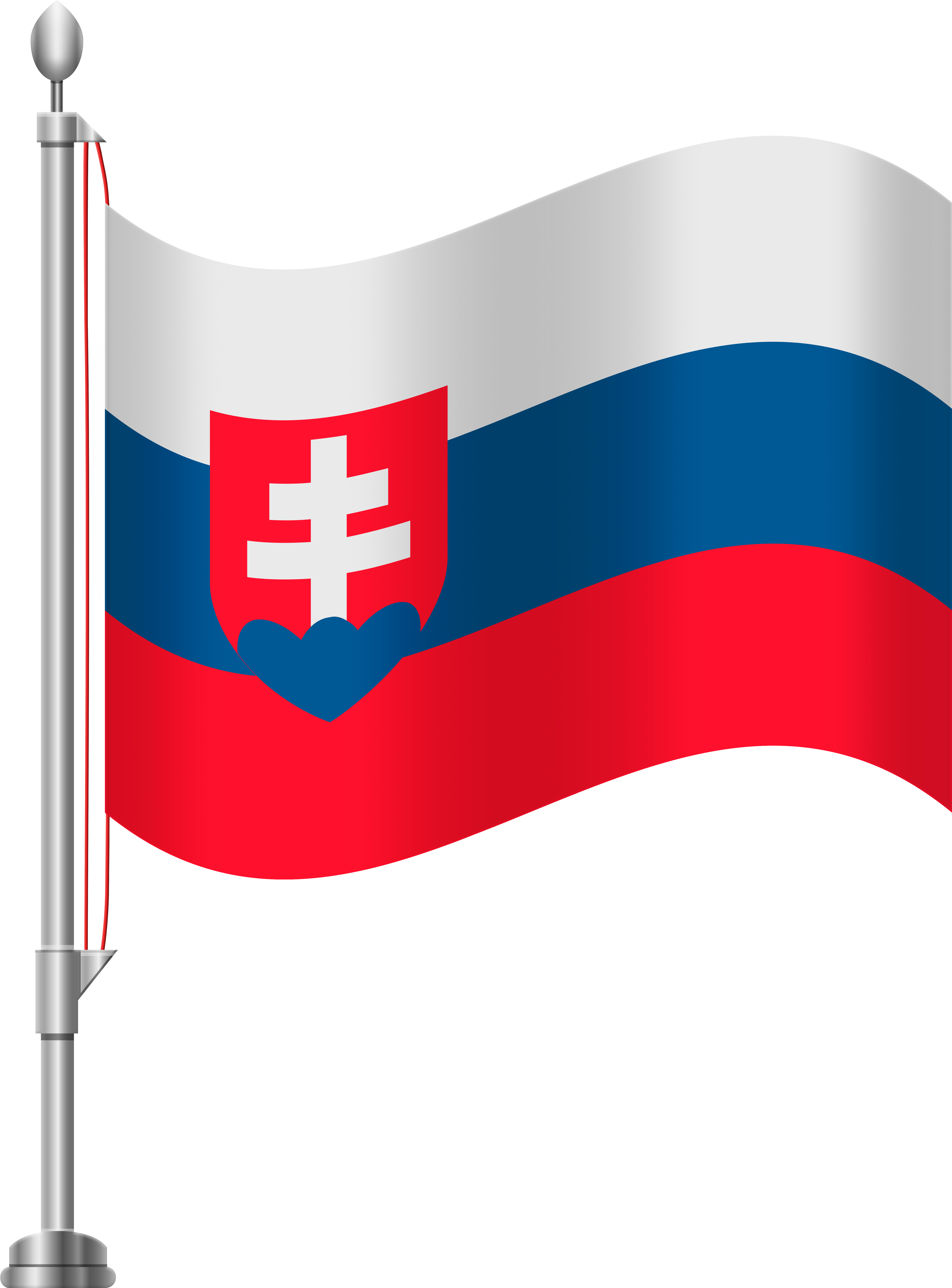 Slovakia Flag Png Clip Art Transparent Png (6141x8000), Png Download