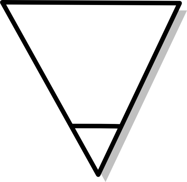 Free Vector Flowchart Symbols Clip Art - Arrow Icon Png White Transparent Png (600x586), Png Download