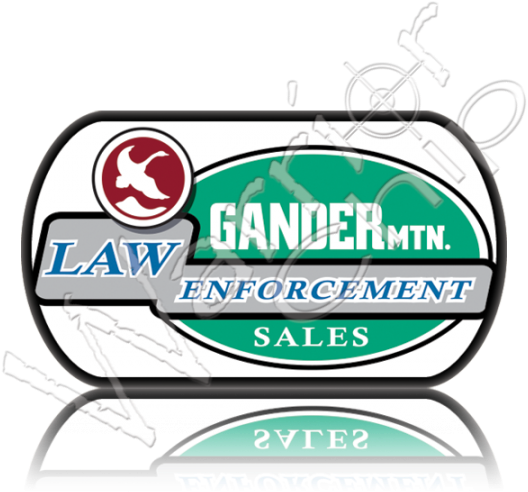 Corporate Dog Tag Poker Chips - Gander Mountain Clipart (540x600), Png Download