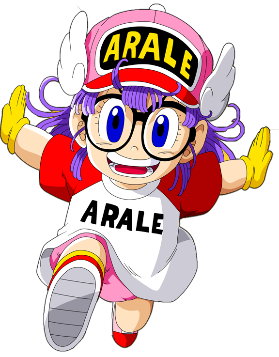 If He Feels Like Putting The Characters In An American - Arale Dragon Ball Png Clipart (576x737), Png Download