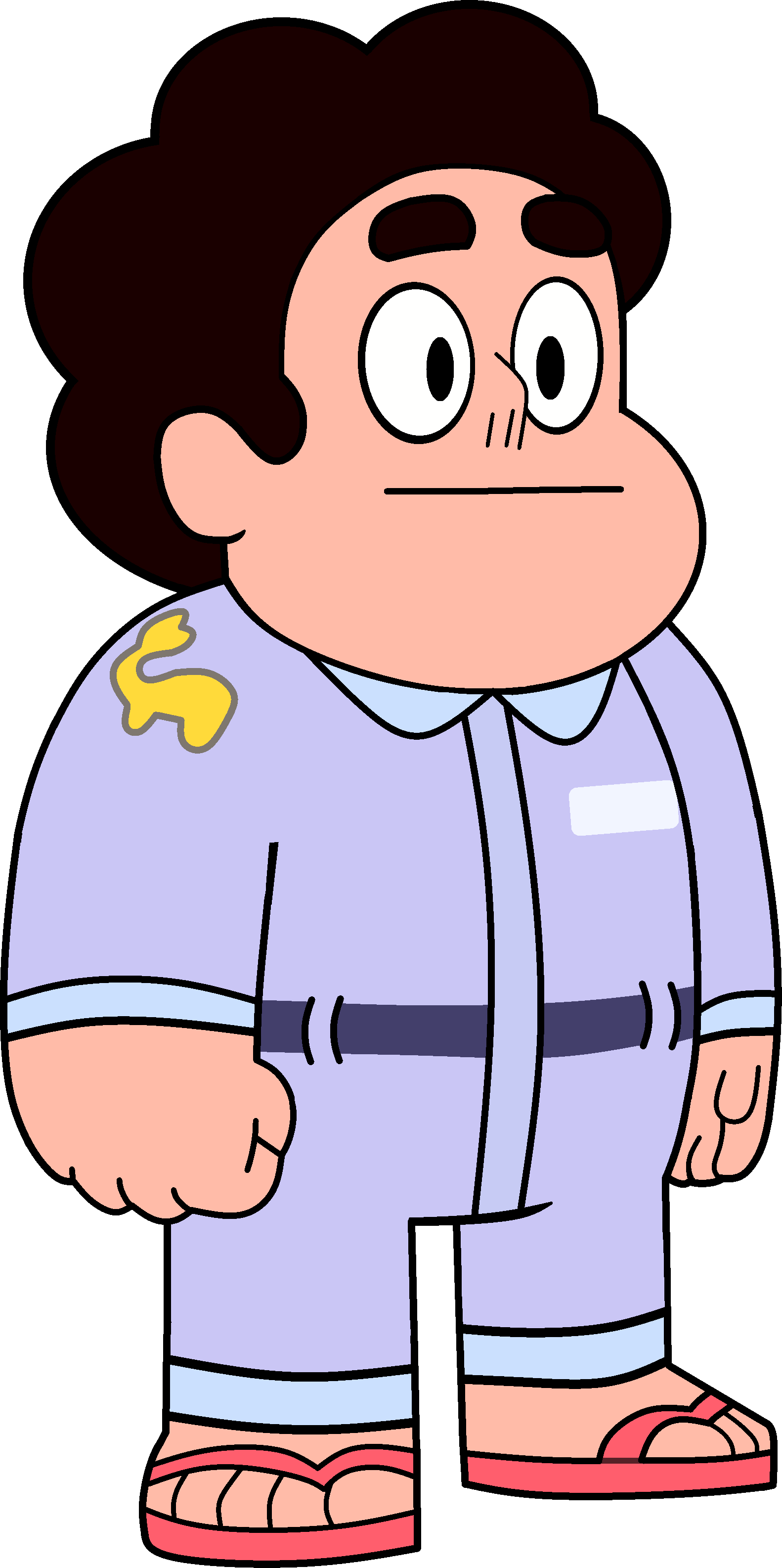 It's A Wash - Steven Universe Steven Dress Clipart (1582x3171), Png Download