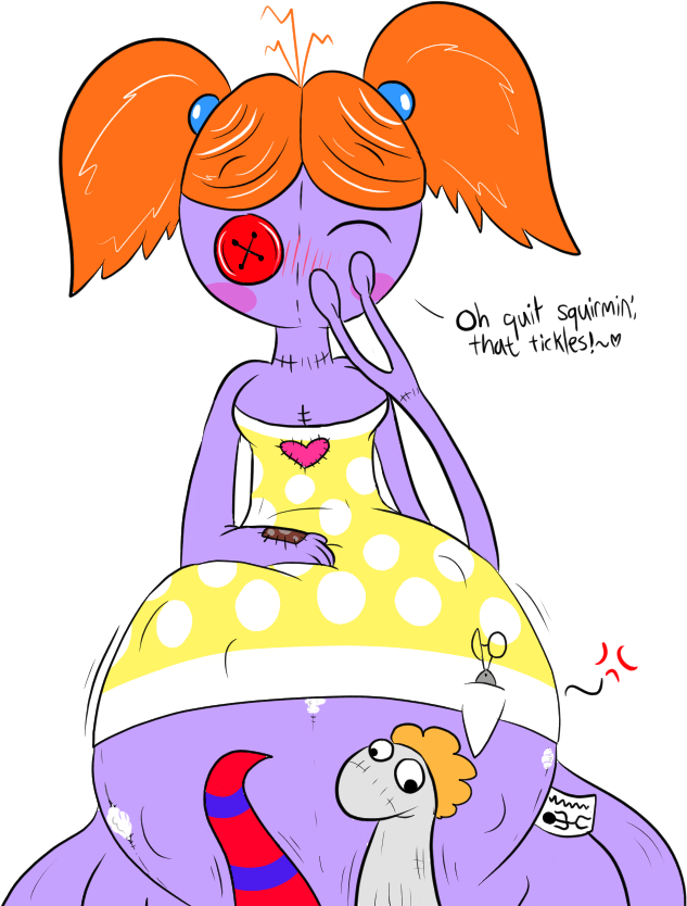 Extra Stuffing - Cartoon Clipart (800x939), Png Download