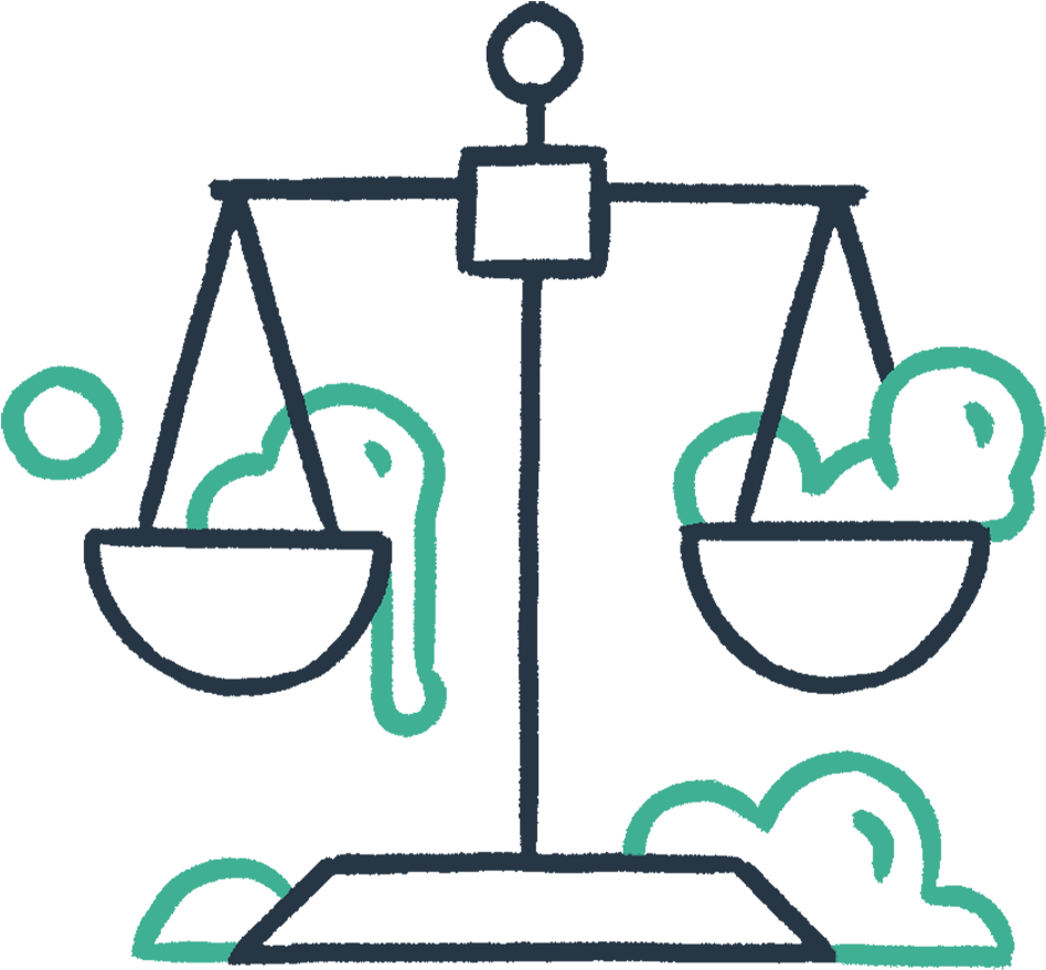 A Balanced Clean Clipart (1000x1000), Png Download