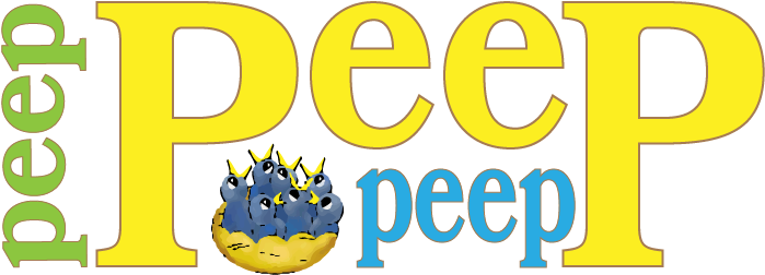 Peep Peep Peep Clipart (745x562), Png Download