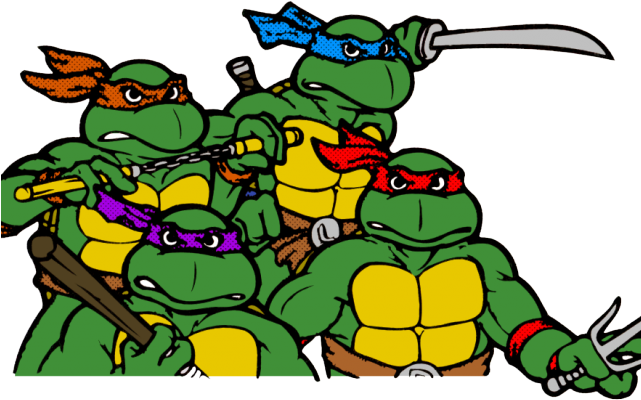 Tmnt Clipart Logo - Tmnt Nes Png Transparent Png (640x480), Png Download