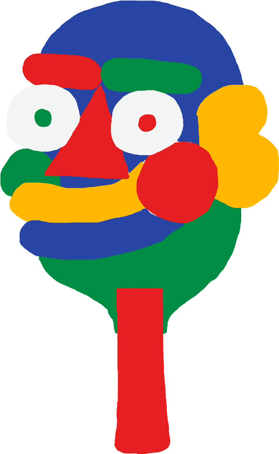 I Designed The Bat For Studio Moross, It Was Then Made - Art Clipart (1000x1600), Png Download