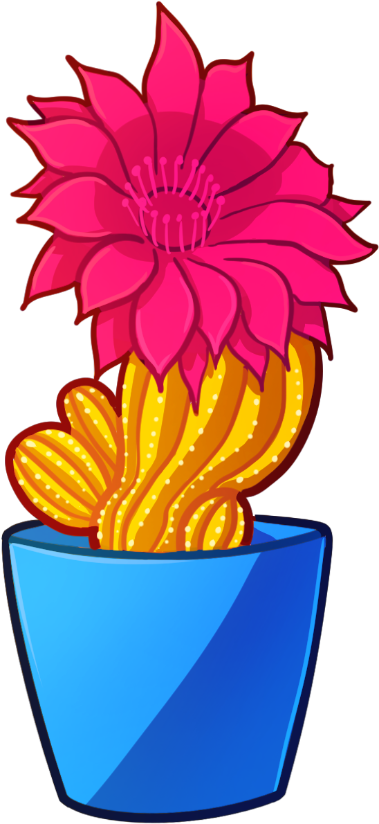 “ Pride Cacti I Originally Just Made The Ace - Art Clipart (653x1225), Png Download