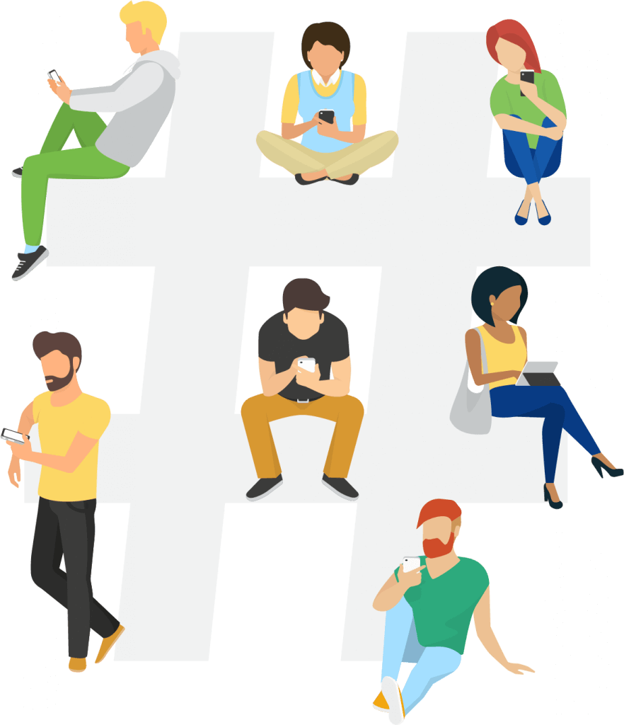 Efficiency Phase Of Startups - Hashtag Clipart (882x1024), Png Download