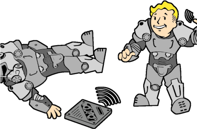 Brotherhood Clipart Reunion - Video Games Fallout Vault Boy Air Freshener Fall-air-7751-tnk.03 - Png Download (640x480), Png Download
