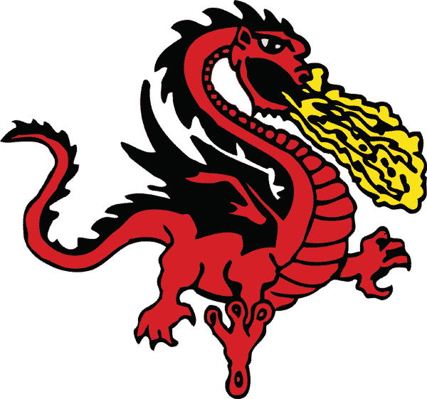 Purcell Dragons Clipart (600x561), Png Download