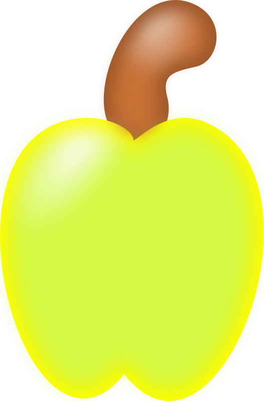 Plastic Cashew Fruit Clip Art - Cashew - Png Download (526x800), Png Download