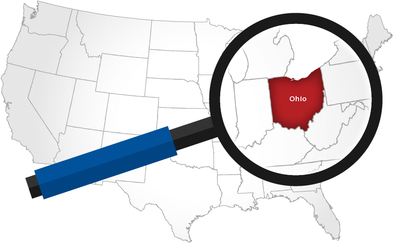 You Can Take Advantage Of The Abundant Transportation - Ohio Map Clipart (803x497), Png Download