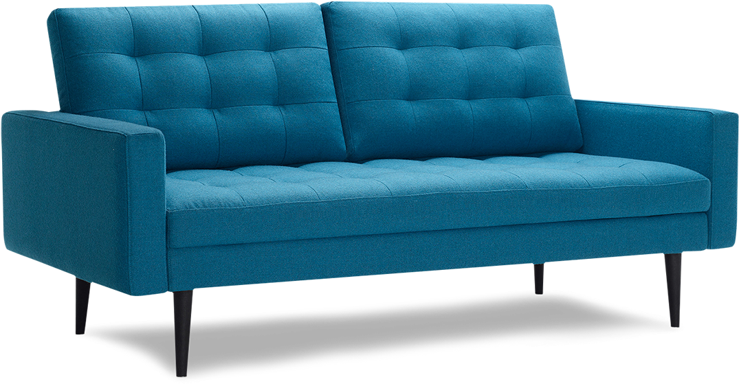1 - Couch Clipart (1500x720), Png Download