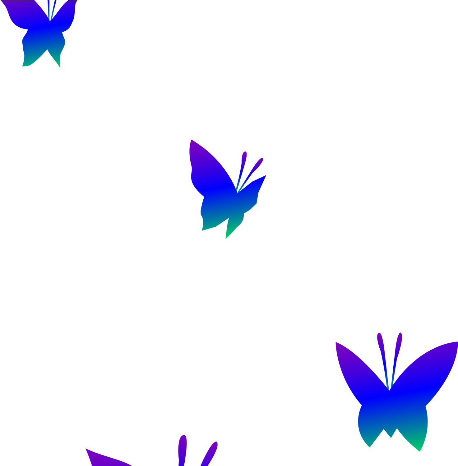 Clipart Royalty Free Pink Panda Free Images Butterflies - Flying Butterfly Png Hd Transparent Png (1500x1500), Png Download