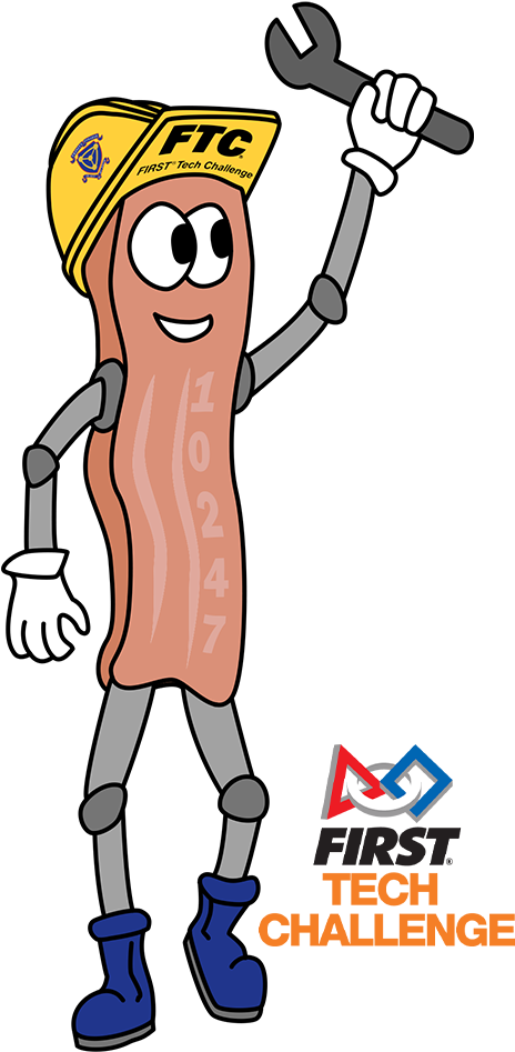 Bacon Blog - Trinity Baconeers Clipart (515x1000), Png Download