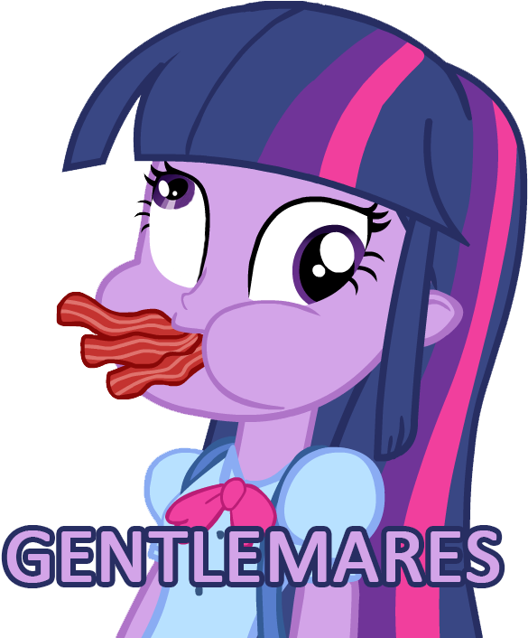Your Jurisdiction/age May Mean Viewing This Content - My Little Pony Bacon Clipart (544x600), Png Download
